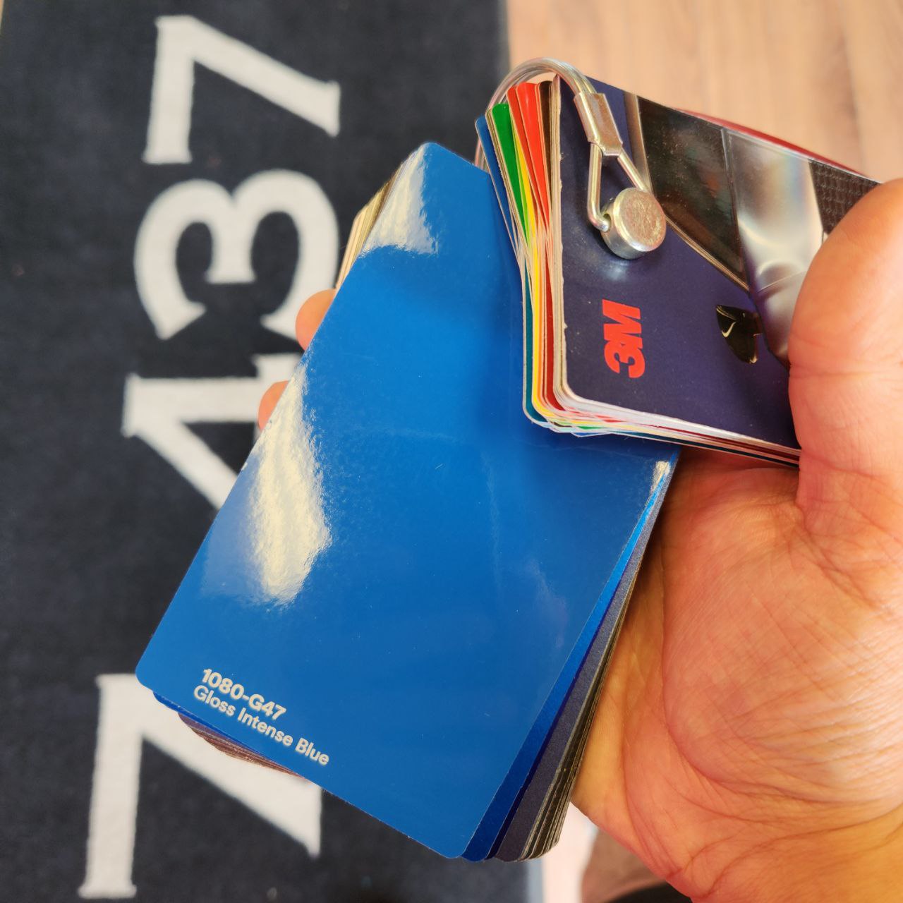 3M 2080 Wrap Film Series - Gloss Intense Blue