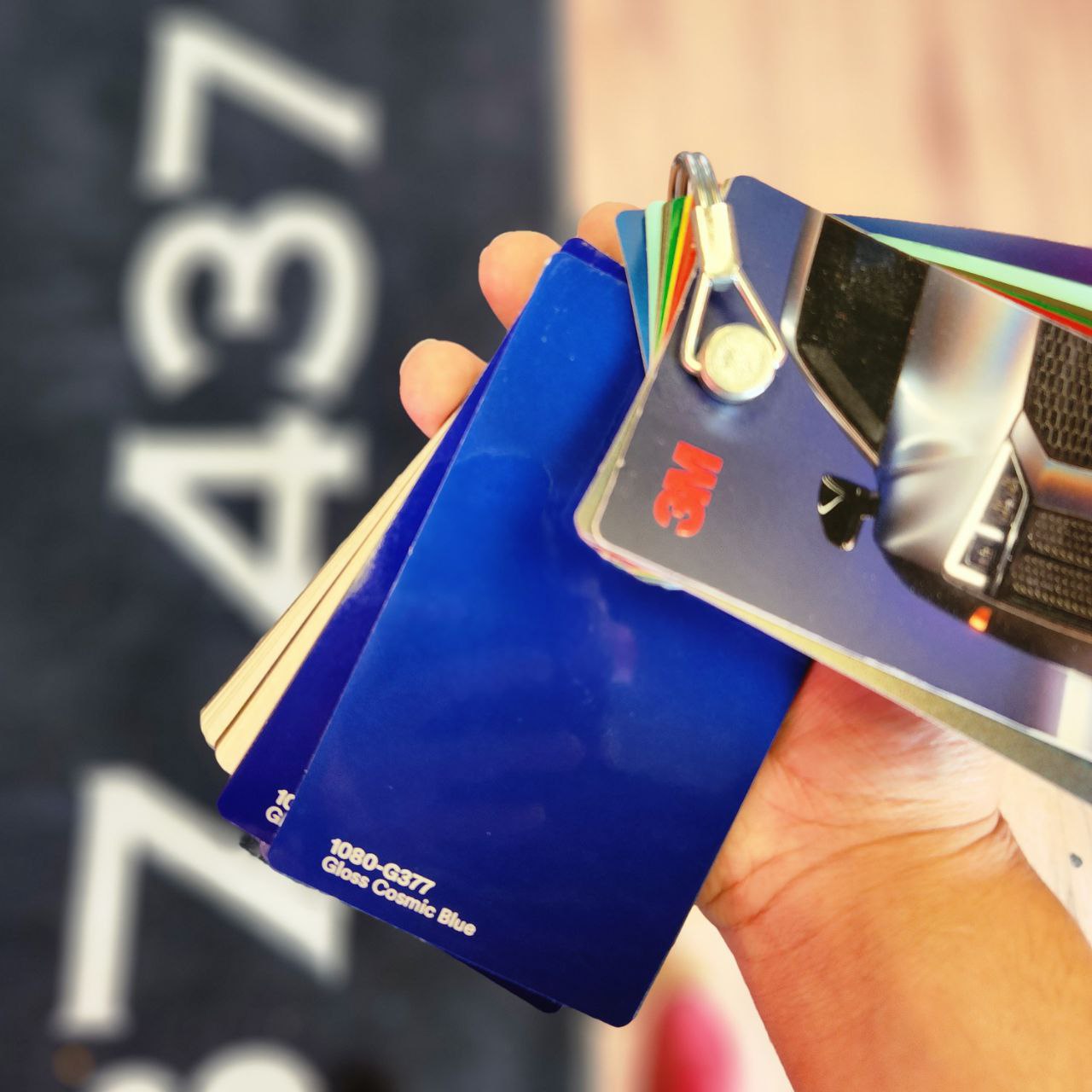 3M 2080 Wrap Film Series - Gloss Cosmic Blue