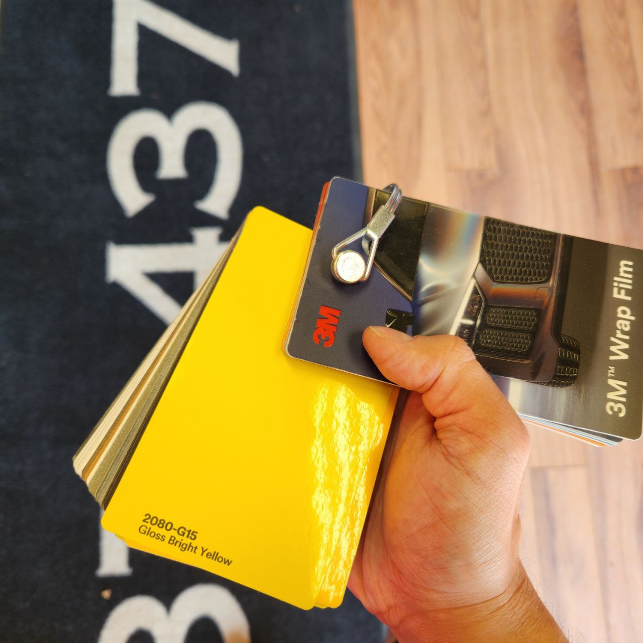 3M 2080 Wrap Film Series - Gloss Bright Yellow