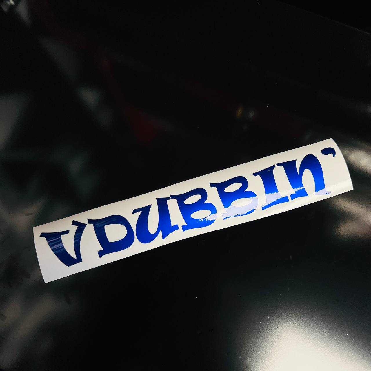 "VDUBBIN" Vinyl Sticker