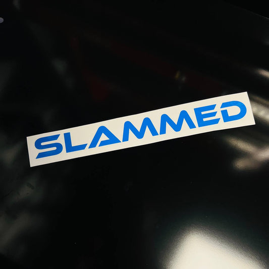 "SLAMMED" Vinyl Sticker