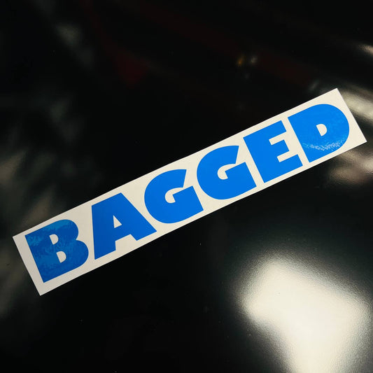 "BAGGED" Vinyl Sticker